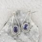 Stunning iolite sterling silver earrings [JWL-EE65C-RIPP]