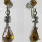 Antique Citrine Screw-back earrings circa 1910 [JWL-E1910-ERF]