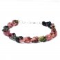 Watermelon Tourmaline Faceted Beads Bracelet [JWL_B9E74_LPP]