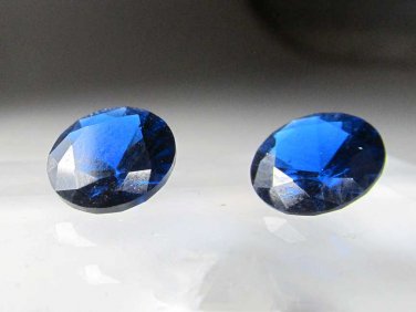 Blue Sapphire 9mm VVS Loose Gemstones