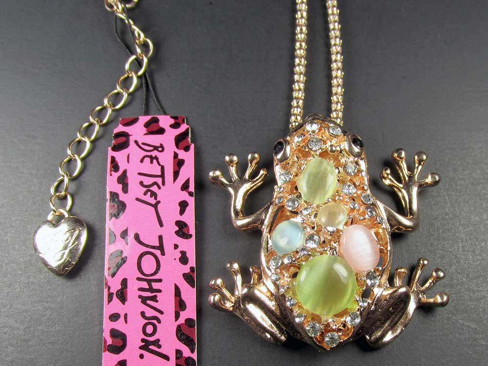 betsey johnson frog backpack