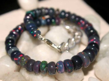 Natural Smoked Welo Opal Bracelet [JWL _B4028]