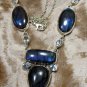 Labradorite/Swiss Blue Topaz Princess necklace [JWL_NW113]