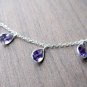 Natural Amethyst Teardrop Princess necklace [JWL_NW116]