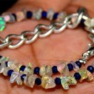 Uncut Opal & Lapis Bracelet