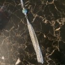 Robin's Egg Tassel Necklace