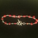 Red Glass Bracelet