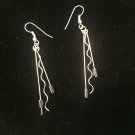 Hematite Wave Earrings
