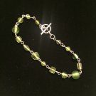 Green Glass Bracelet
