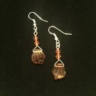 Amber Petal Earrings