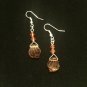 Amber Petal Earrings