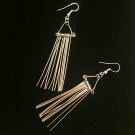 Silver Fringe Earrings