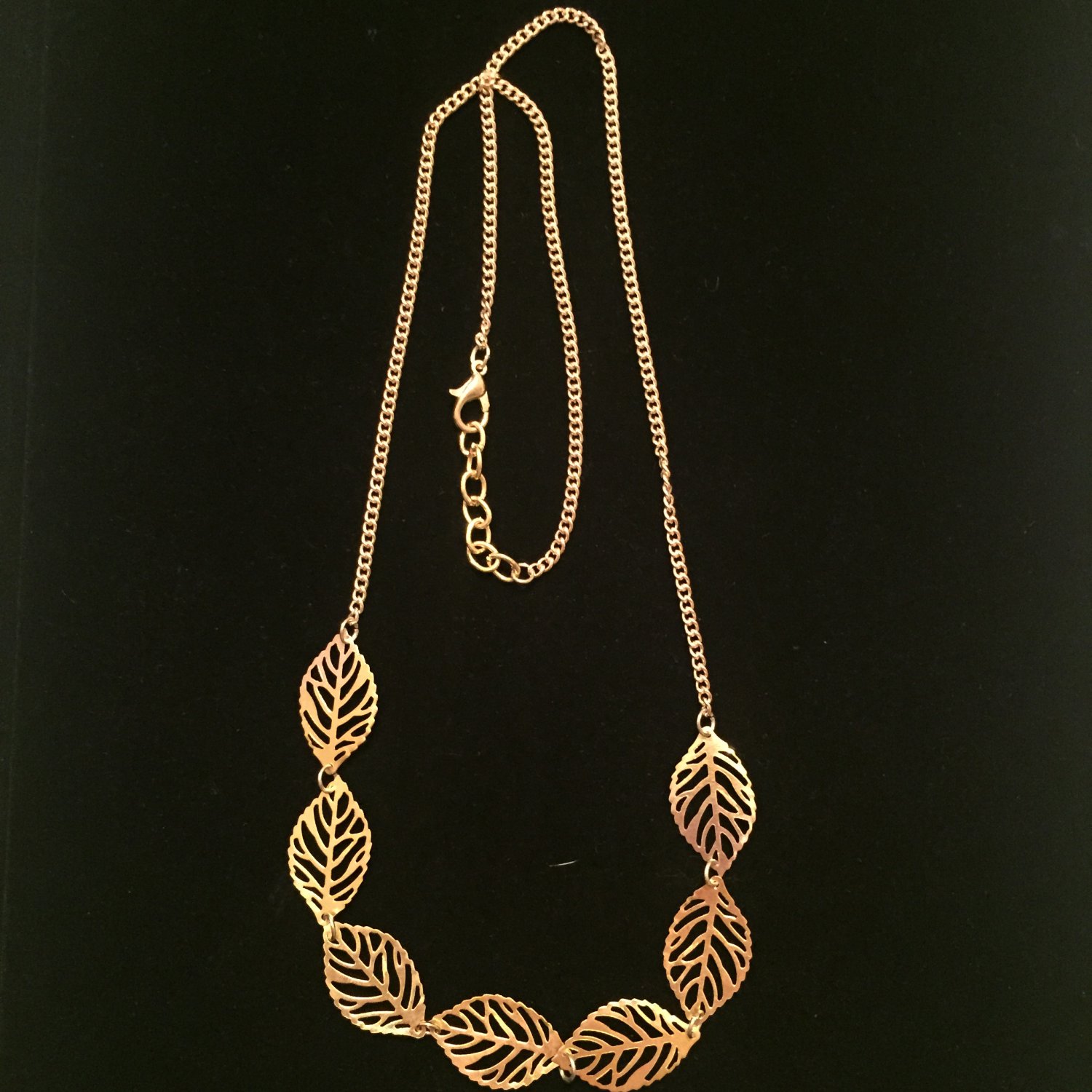 Gold Leaf Necklace