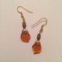 Amber Petal Earrings