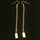 Chain & Wood Earrings