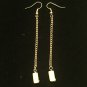 Chain & Wood Earrings