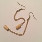Chain & Wood Earrings