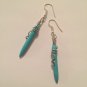 Teal Stone Earrings