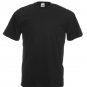 3 Pack Fruit Of The Loom Men Valueweight 100% Cotton Plain T-Shirt
