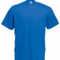 3 Pack Fruit Of The Loom Men Valueweight 100% Cotton Plain T-Shirt