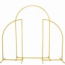 Metal Wedding Garden Arch Easy Assembly Backdrop Stand Balloon Arch