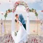 Metal Wedding Garden Arch Easy Assembly Backdrop Stand Balloon Arch