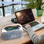 Bluetooth Speaker Digital Alarm Clock with Wireless Charger FM Clock Radio