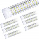 FTUBET (6-Pack), 8FT LED Shop Light, Super Bright 110W Shop Lights, 18000LM