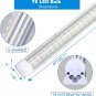 FTUBET (6-Pack), 8FT LED Shop Light, Super Bright 110W Shop Lights, 18000LM