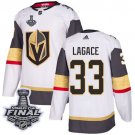 Vegas Golden Knights #33 Men's Maxime Lagace Stanley Cup Final White Jersey
