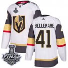 Vegas Golden Knights #41 Men's Pierre-Edouard Bellemare Stanley Cup Final White Jersey