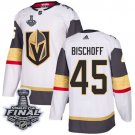 Vegas Golden Knights #45 Men's Jake Bischoff Stanley Cup Final White Jersey