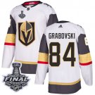 Vegas Golden Knights #84 Men's Mikhail Grabovski Stanley Cup Final White Jersey