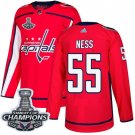 Aaron Ness Men's Washington Capitals 2018 Champions Home Red Jersey