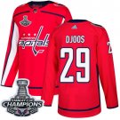 Christian Djoos Men's Washington Capitals 2018 Champions Home Red Jersey