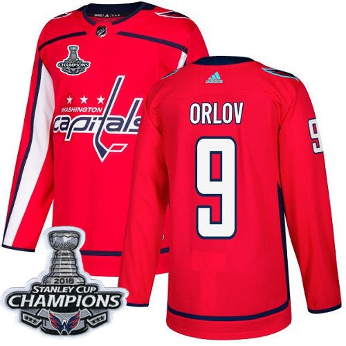 Dmitry Orlov Men's Washington Capitals 2018 Champions Home Red Jersey
