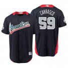 Men 2018 All-Star Carlos Carrasco #59 Navy American League Jersey