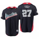 Men 2018 All-Star Mike Trout #27 Navy American League Jersey