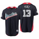 Men 2018 All-Star Salvador Perez #13 Navy American League Jersey