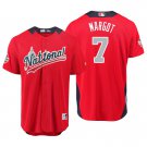 Men 2018 All-Star Manuel Margot #7 Scarlet National League Jersey
