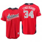 Men 2018 All-Star Noah Syndergaard #34 Scarlet National League Jersey