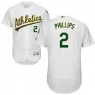 Men's Tony Phillips Oakland Athletics White Flexbase Jersey