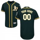Men's Custom Oakland Athletics Green ized Flexbase Jersey