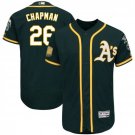 Men's Matt Chapman Oakland Athletics Green Flex Base Jersey