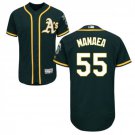 Men's Sean Manaea Oakland Athletics Green Flex Base Jersey