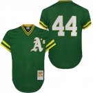 Men's Rollie Fingers Oakland Athletics Green Throwback Jersey