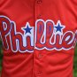 Men's Custom Philadelphia Phillies Red ized Flexbase Jersey