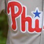 Men's Aaron Nola Philadelphia Phillies Grey Road Cool Base Jersey