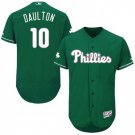 Men Darren Daulton Philadelphia Phillies Green Celtic Flexbase Jersey