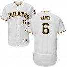 Men's Starling Marte Pittsburgh Pirates White Flexbase Jersey